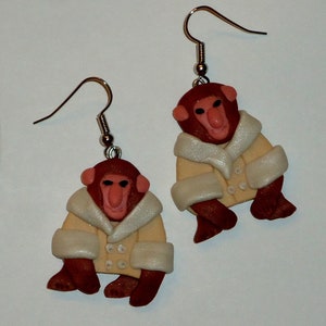 IKEA Monkey dangly earrings image 2