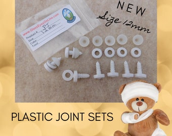 plastic teddy bear joints