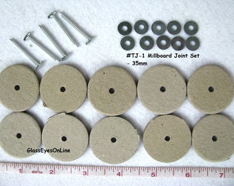 Fiberscheiben for Mini Bears 20 pieces á 12 MM-Teddy Joints Fiberscheiben for Mini Bears 20 pieces á 12 MM-Teddy Joints