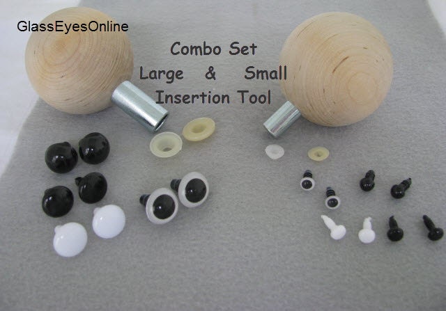 INSERTION TOOLS for Plastic Safety Eyes Small Large or Combo Set For …