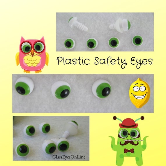 10 Pcs Doll Cartoon Eyes, Safety Eyes Cartoon 8mm