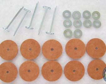 5 Joint Sets Size 7mm or 10mm For Complete Teddy Bear Plush Animal Doll Make a Complete Bear or Plush Animal  ( TJ-1 )