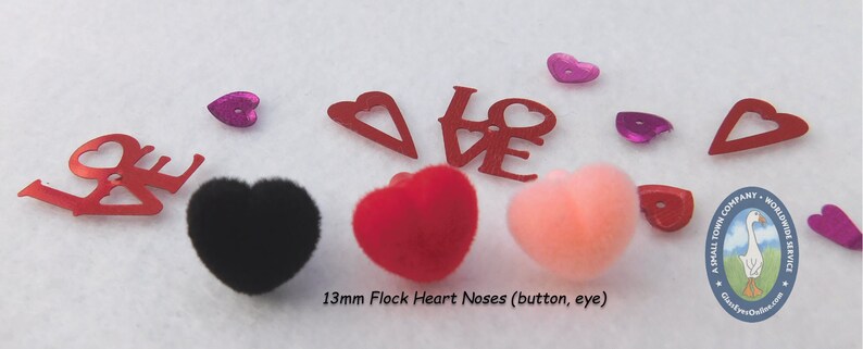 Cupids Crochet Cache Gift Assortment Safety Eyes Heart Shaped Noses Insertion Tool for Crochet Sewing Knitting Amigurumi Crafts image 7