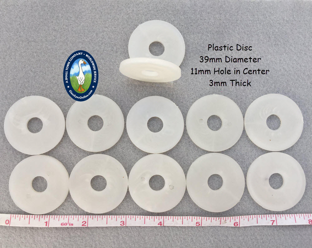 150 Stück 3-Zacken-Unterlegscheiben Für Puppenaugen – Größe M (15–18 Mm)