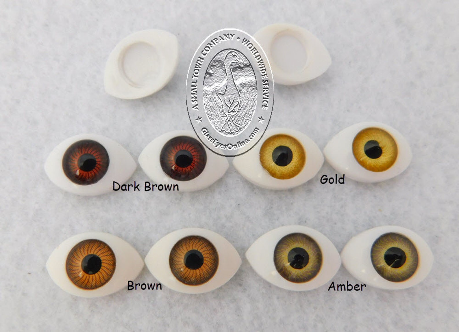 8 PAIR Oval Plastic Doll Eyes 7mm IRIS 9mm X 13mm Trolls Etsy