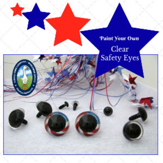 6 PAIR Safety Eyes Zodiac Series Hand Painted 10mm to 30mm Fantasy Arts &  Crafts Doll Teddy Bear Use in Crochet Sew Knit Craft Eyes ZOPE 