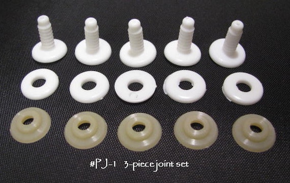 65mm Joints for a complete Teddy Bear or plush animal 5 Joints | Etsy