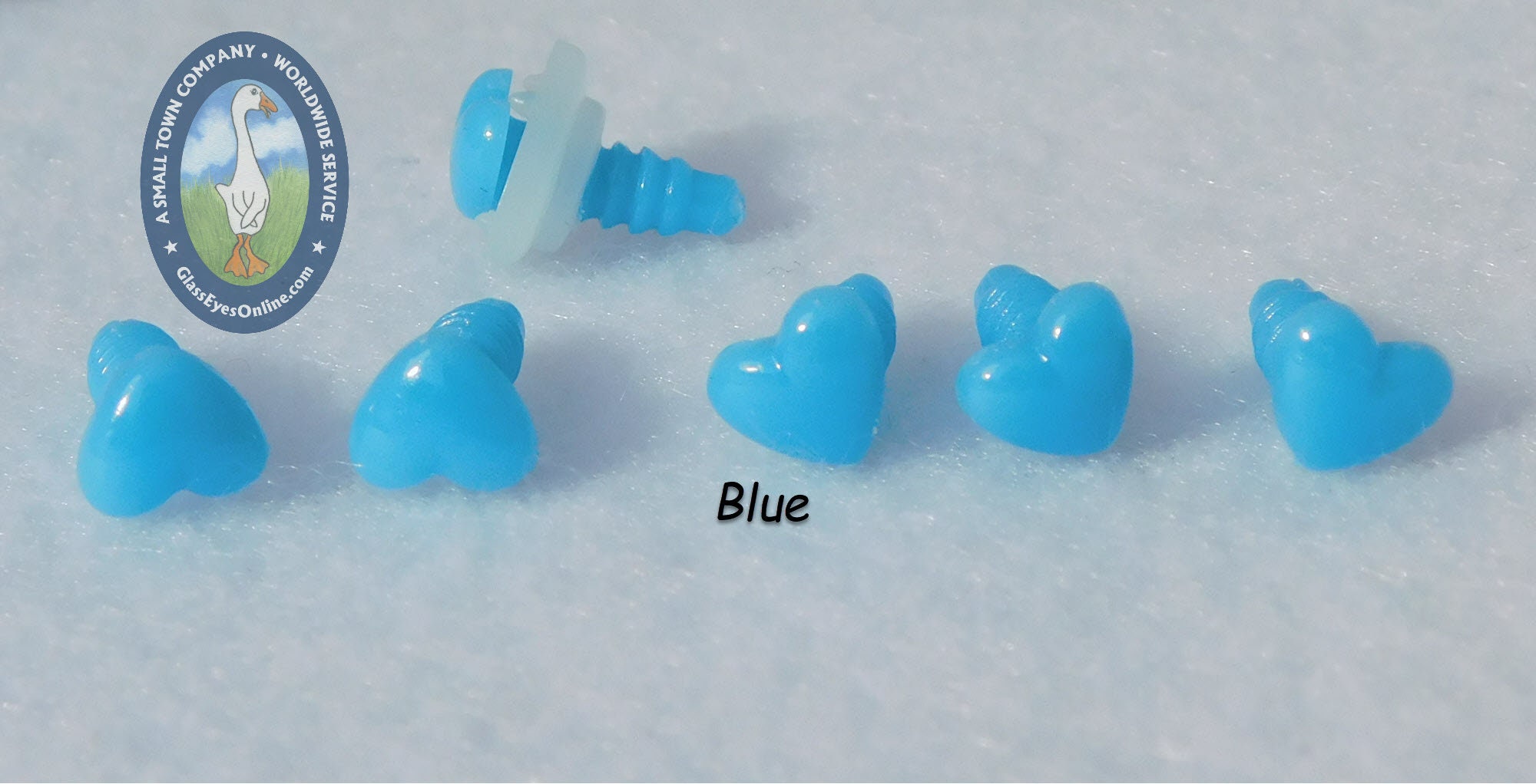 GORGECRAFT 66 pz Nasi di Sicurezza in Plastica Opaca 10/12/15mm Vite Artigianale Naso di Cane Forniture per Bambole Naso A Triangolo per Animali di Peluche Amigurumi Burattino Peluche Orsacchiotto