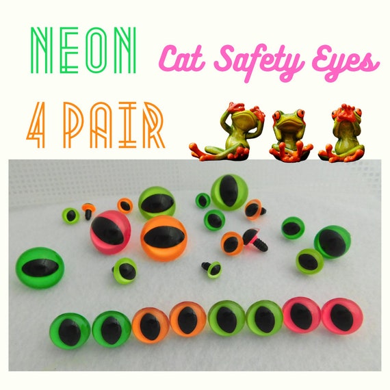 Safety Eyes No Pupil Round Solid Colors For Amigurumi, Sewing, Crochet,  Crafts