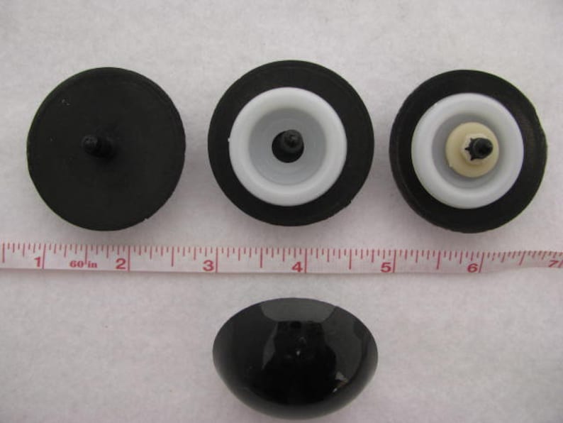1 PAIR 40mm or 45mm Plastic Safety Eyes With Washers for Large Etsy