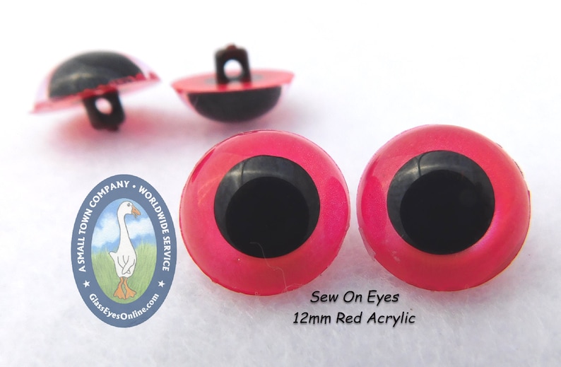 6 Pair Sew on Eyes for Sewing Arts and Crafts. Craft Eyes for Etsy