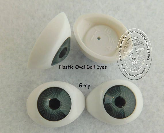 New 18mm Blue Iris/&Black Iris Glass Eyes for Reborn NewBorn//newBorn BJD Doll