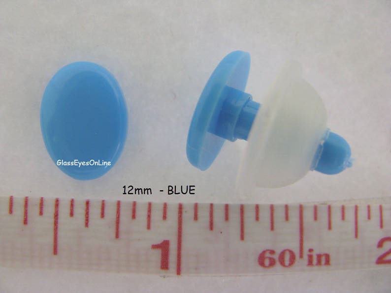 56 Oval Safety Noses Buttons Eyes Assortment in Plastic Case Etsy