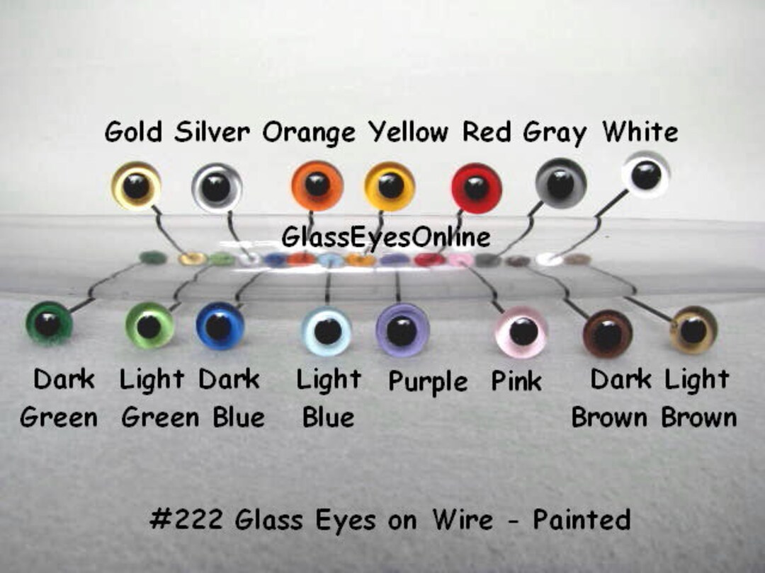 816 Pcs Safety Eyes for Crochet 6-30mm Plastic Colorful Safety