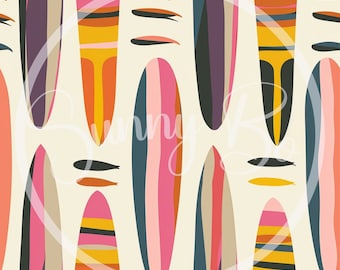 Digital Print Fish Seamless Repeating Pattern - Etsy