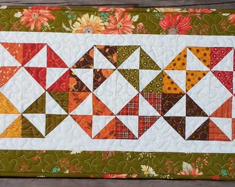 Handmade Quilt Fall Table Runner