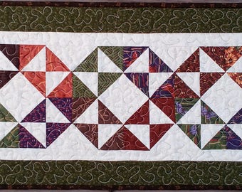 Handmade Quilt Fall Table Runner