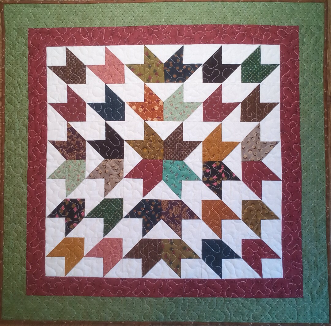 Handmade Quilt Wall Hanging or Table Topper Etsy