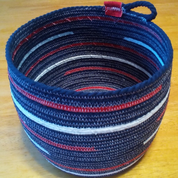 Handmade Rope Basket Etsy