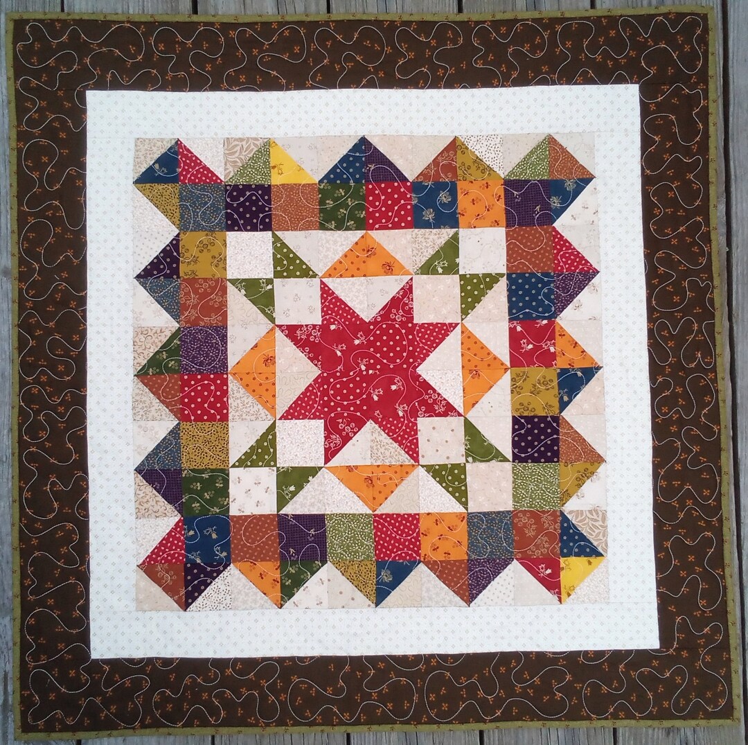 Handmade Quilt Wall Hanging or Table Topper Etsy
