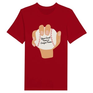 Baseball Softball Personalize Your Own T-shirt Womens T-Shirt Sweatshirt image 7
