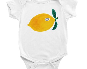 Lemon Baby - "Product of California" - Baby Onesie