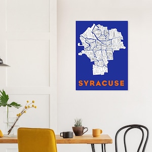 Afdruk van de wijk Syracuse City