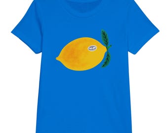 Lemon Kid - "Product of California" - Premium Kids Crewneck T-shirt