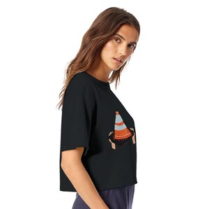 Maglietta girocollo corta da donna dei Pittsburgh Pirates con la scritta "Hoist the Cone" immagine 4
