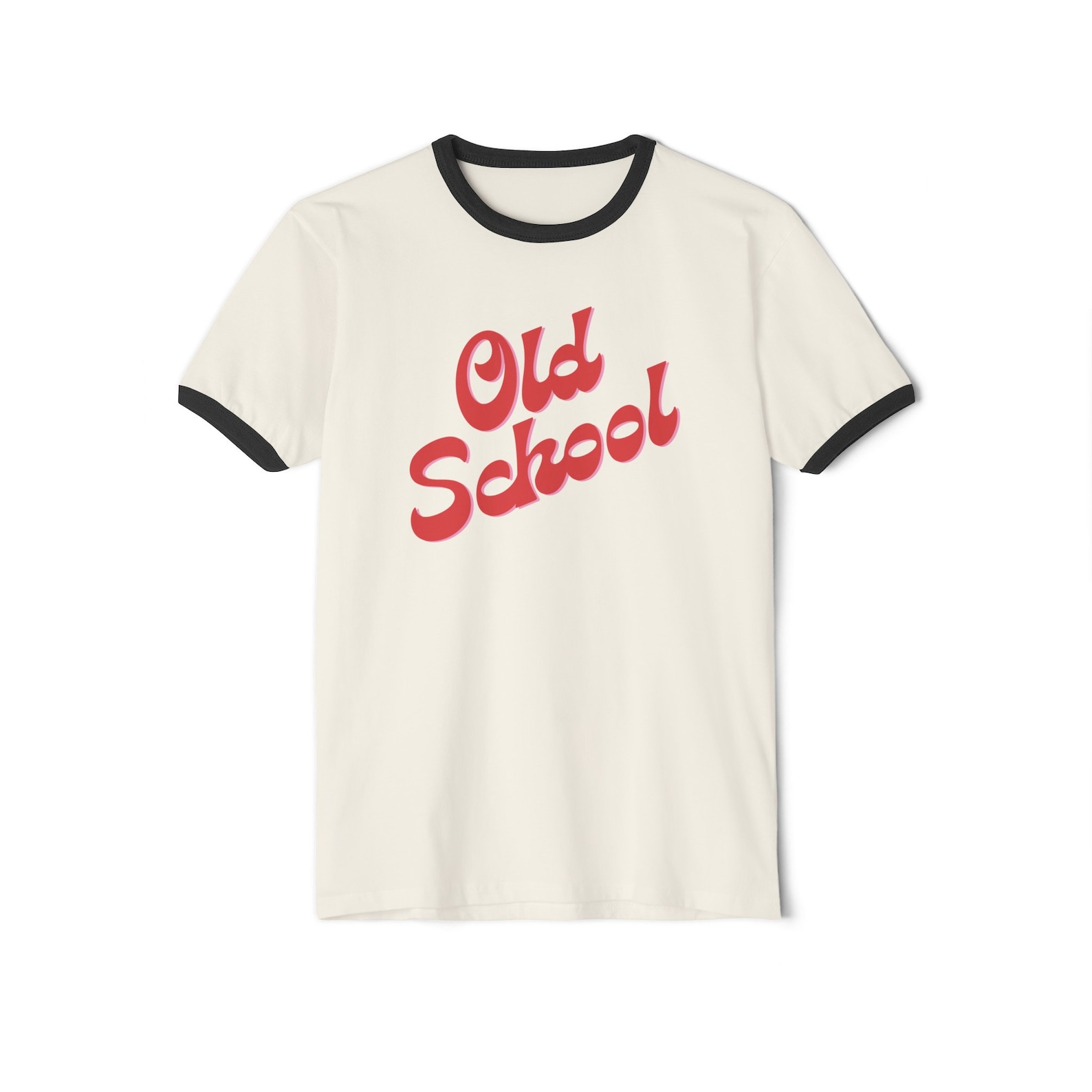 Bones Classic Ringer Tee - Vintage Black/ White