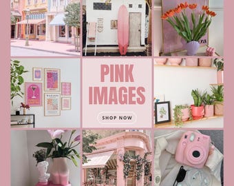 170+ Pink Coquette Instagram Beiträge | Canva Bearbeitbare Feminine Branding-Vorlagen | Elegantes Social Media Grafiken Bundle