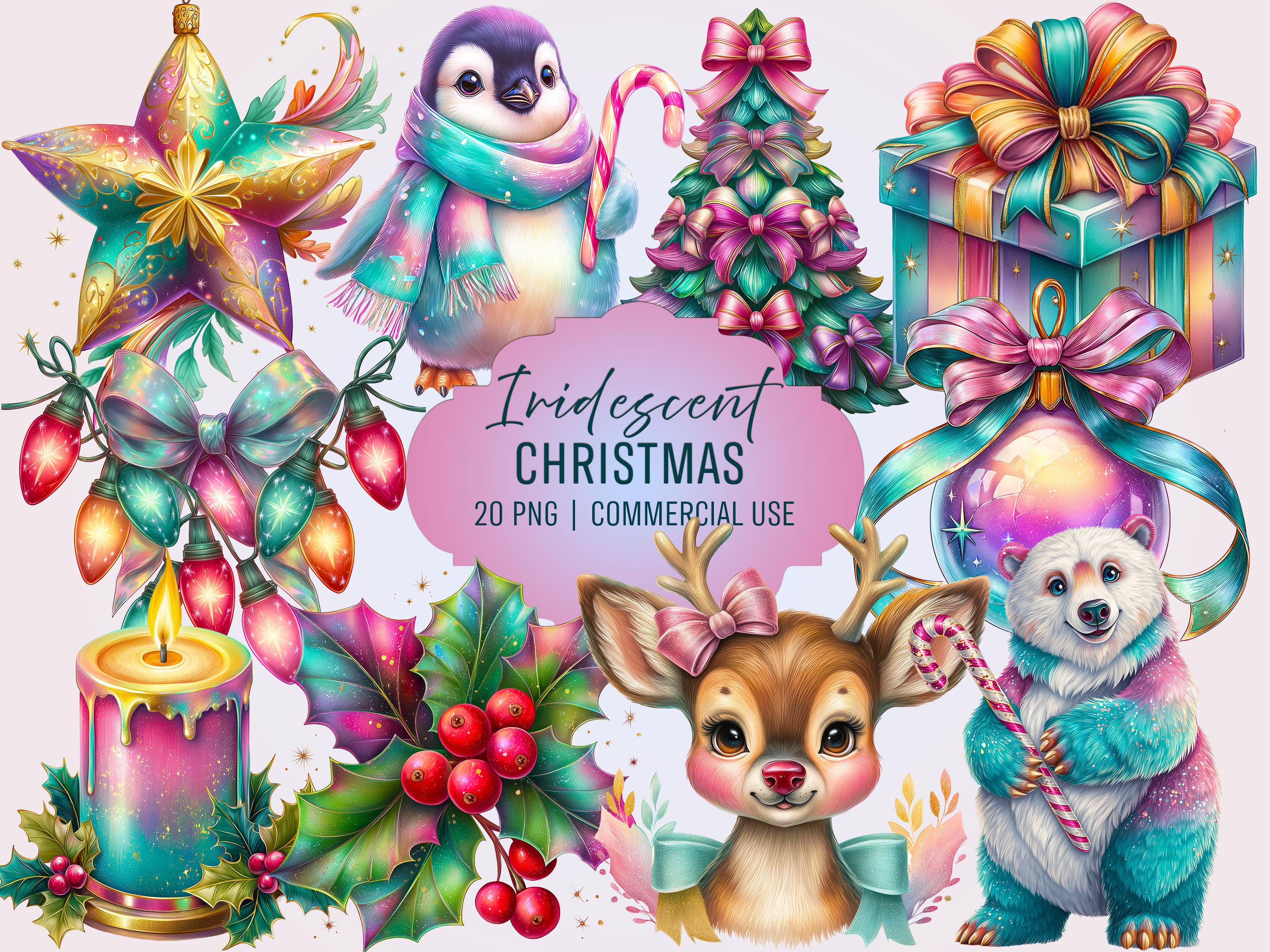 Holographic Christmas Cards - Etsy