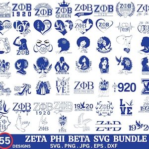 Zeta Phi Beta SVG: archivo de corte de paloma de corazón ZPB, signo de 1920, hermandad SVG/Png, hermandad de mujeres, cinco pilares, archivos de silueta, descarga instantánea.