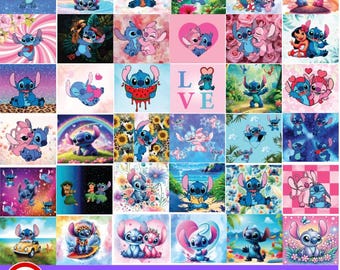 Stitch Tumbler Wrap Designs: 20 oz PNG Sublimation Bundle