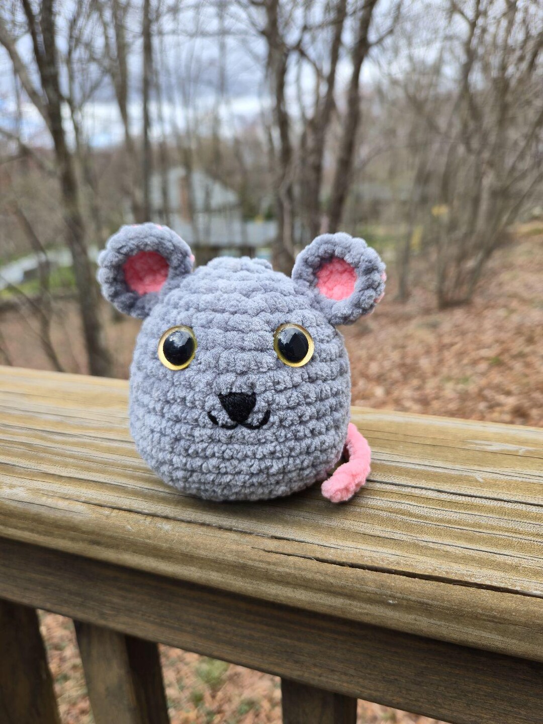 Dustin the Mouse Crochet Pattern | Amigurumi | Beginner Friendly | Low ...