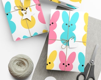 Easter Peeps Gift Wrap Papers