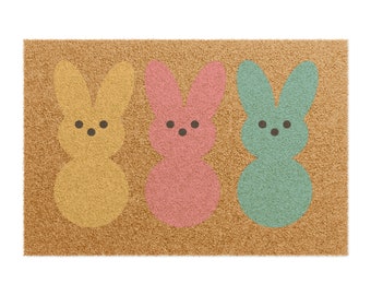 Easter Peeps Doormat