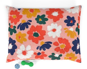 Spring Flower Pet Bed