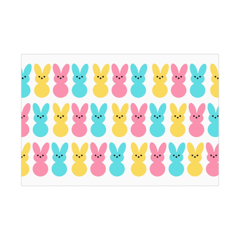 Easter Peeps Gift Wrap Papers image 3