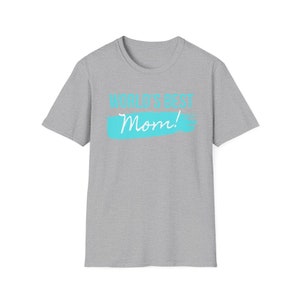 World's Best Mom Unisex Softstyle T-Shirt image 2
