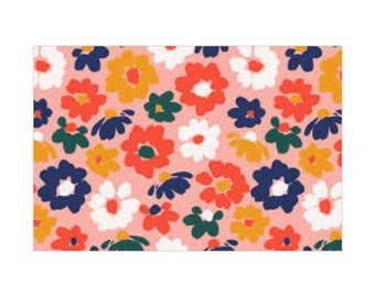 Bright Colored Flowers Gift Wrap Papers