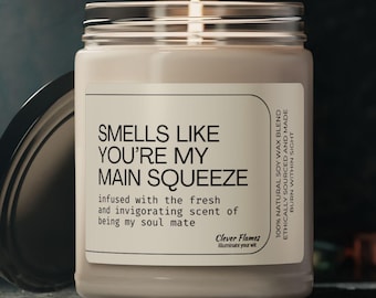 Soul Mate Scented Soy Candle: Cozy Home Decor, Relaxation