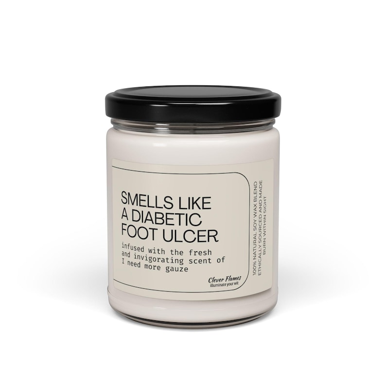 Funny Wound Care Nurse Candle: Medical Gag Gift image 6