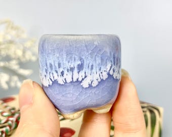 Einzigartige Sukkulenten Pflanzgefäße handgemachte kleine Keramik Geschenke für Mama, Mini Keramik Vase Topf Garten Dekor Geschenk, kleine Blumen Keramik Geschenke für Sie.