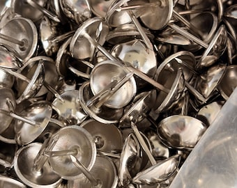 Salvaged Decorative Upholstery Nailhead Dome Tacks Nails