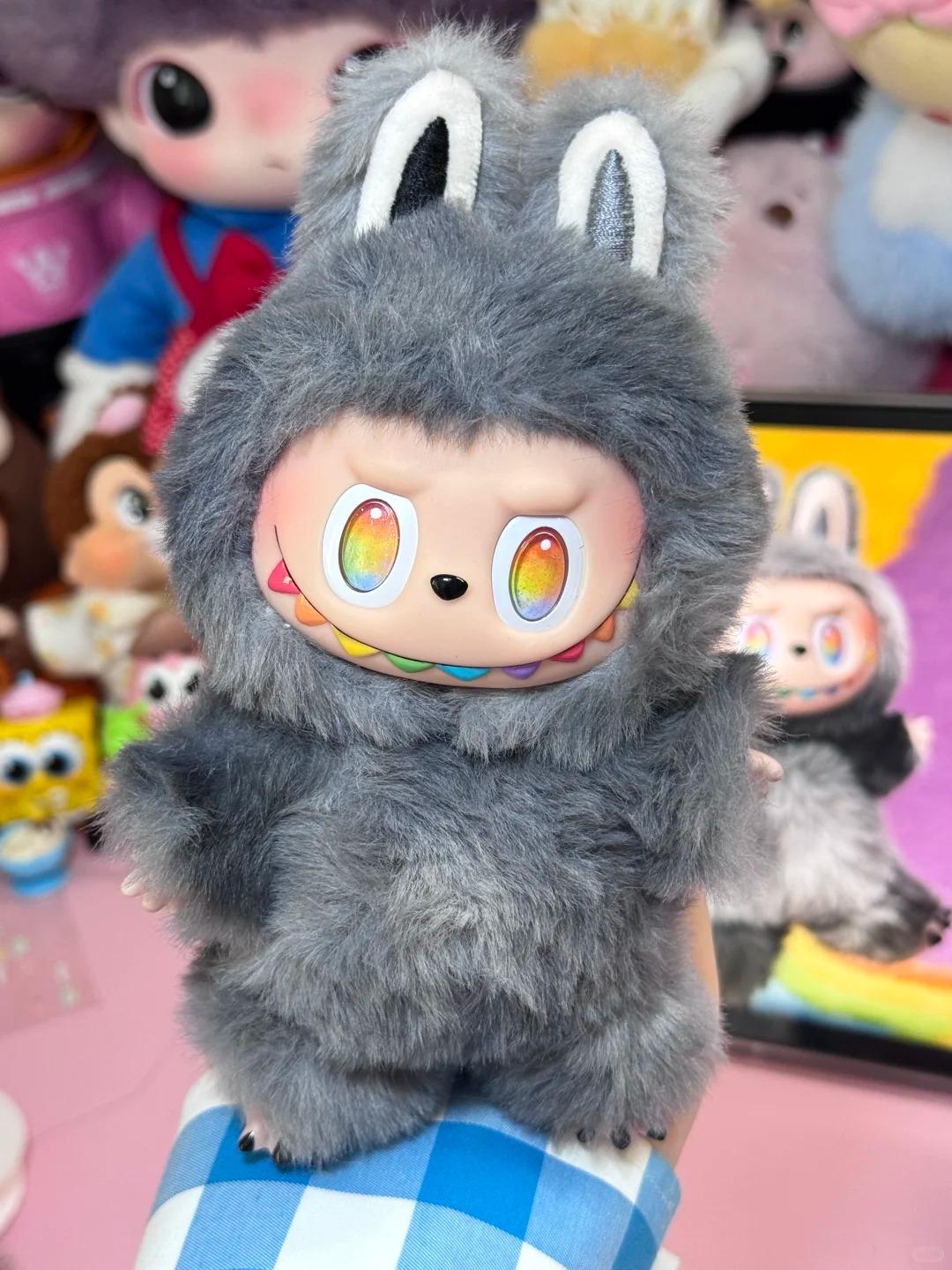 POPMART Labubu ぬいぐるみ 4 点セット ✨POPMART THE MONSTERS LABUBU-見つけたよ Zimomo ラバー