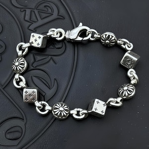 Chrome hearts dice cross bracelet - Etsy 日本