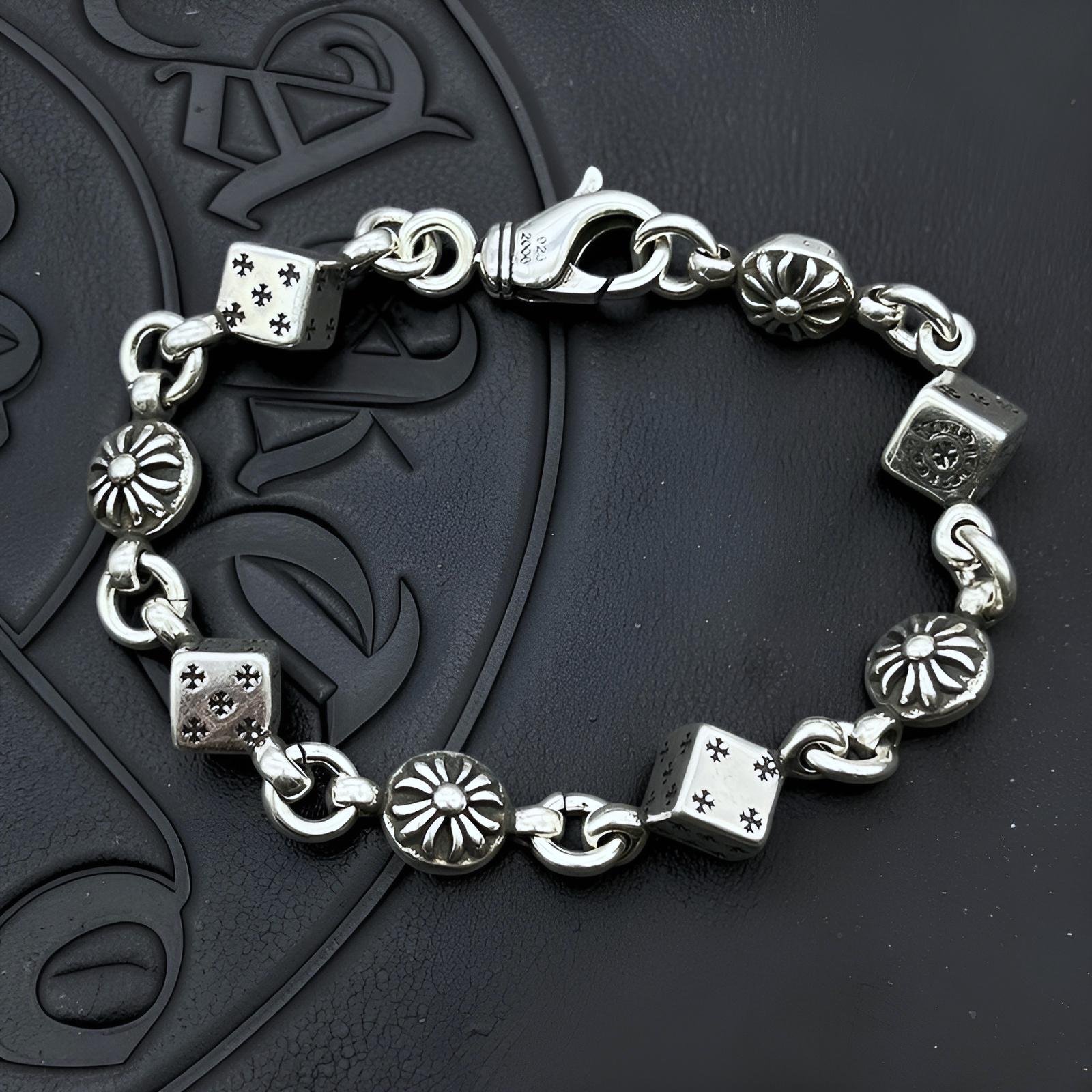 Chrome hearts dice cross bracelet - Etsy 日本