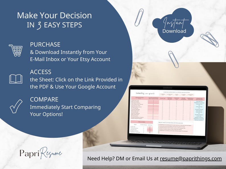 decision matrix, decision maker, decision tool, eisenhower decision, eisenhower matrix, matrix planner, decision tracker, priority matrix, decision matrix tool, job search tracker, side hustle tracker, google sheets, spreadsheet template