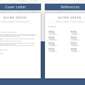 academic resume, cover letter template, references template, cv